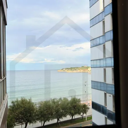 Precioso Apartamento En Primera Linea De Playa, Cerca Del Centro De La Ciudad Gijón